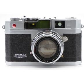 35MM RANGEFINDER PETRI Camera Color Corrected Super F1.9 4.5CM Lens W CASE