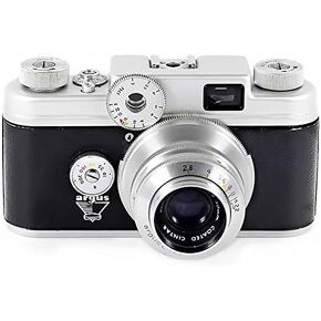 Argus C-4 35mm Rangefinder Camera with 50mm f/2.8 Coated Cintar Lens - Vintage 1950s