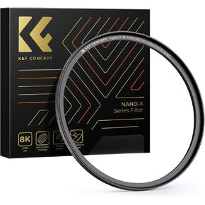 K&F Concept 77-82mm Magnetic Filter Adapter Ring, for 77mm Lens Install 82mm Magnetic Filter