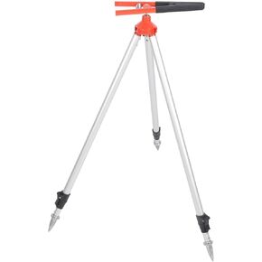 Surveying Prism Pole Tripod 75‑120cm Height Retractable Aluminum Alloy Centering Rod Clamp Total Station Tripod