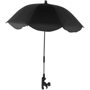 Beach Chair Umbrella Stroller Umbrella with Clip Multipurpose 360°Adjustable Tear Resistant Waterproof for Vocation Camping in Kuwait