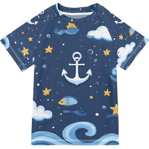 Cute Cartoon Cars Green Bathing Suit Girls UV Protection Baseball Shirts Swimwear Beach Tops 3T
