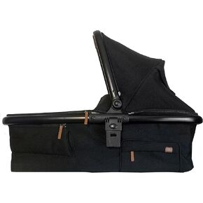 Venice Child Maverick Infant Bassinet for Single to Double Stroller (Not Included) with Cell Phone Side Pocket and Sun Guard Canopy, Eclipse