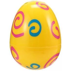 10x Jumbo Easter Eggs, Refillable Plastic Easter Eggs for Egg Hunts, Classroom Rewards, Basket Fillers, Party Decorations