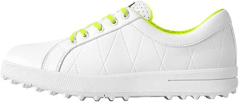 Ladies Golf Shoes, Waterproof Walking Shoes Leather Spikeless Golf Sport Sneaker Comfort Non Slip Sport Athletic Trainer in Kuwait