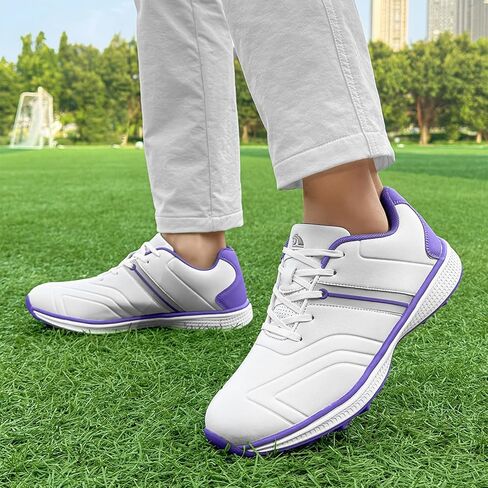 Womens Golf Shoes Professional Outdoor Waterproof Spikless Golf Sport Sneakers in Saudi Arabia