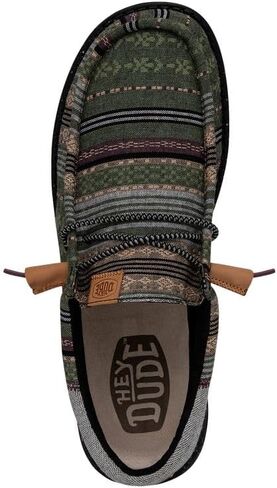 Hey Dude Wally Funk Baja Grey Size 12 | Men's Shoes | Men's Slip On Loafers | Comfortable & Light Weight in Saudi Arabia