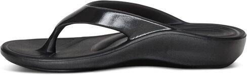 Aetrex Maui Orthopedic Flip Flops for Women Arch Support - Pressure Relief Water-friendly Shock Absorption Super Soft UltraSky EVA Foam Flip Flops in Kuwait