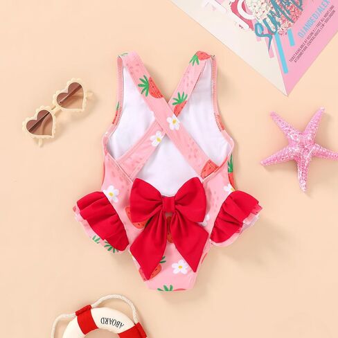 طفل ملابس للسباحة طفلة طفل واحد قطعة واحدة من ملابس السباحة in Kuwait