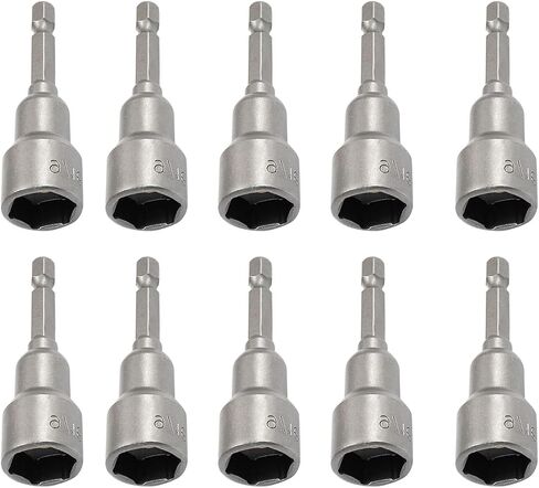 10 PCS Hex Magnetic Power Hex 3/8 بوصة ، مقبس تمديد مغناطيسي لبرنامج تشغيل BET BET ، و SCREAFCH SOCKET DOCK in Kuwait