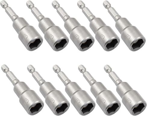 10 PCS Hex Magnetic Power Hex 3/8 بوصة ، مقبس تمديد مغناطيسي لبرنامج تشغيل BET BET ، و SCREAFCH SOCKET DOCK in Kuwait