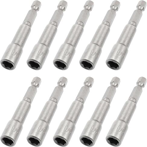 10 PCS Hex Magnetic Power Hex 3/8 بوصة ، مقبس تمديد مغناطيسي لبرنامج تشغيل BET BET ، و SCREAFCH SOCKET DOCK in Kuwait