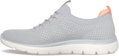 Skechers womens Summits Sneaker, Black, 11 Wide US in Saudi Arabia