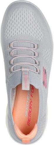 Skechers womens Summits Sneaker, Black, 11 Wide US in Saudi Arabia