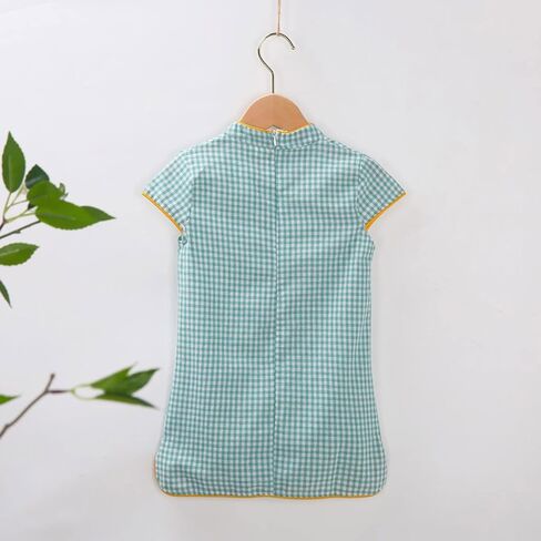 Toddler Baby Layette Set 18 Months to 6 Years Toddler Cheongsam Tang Dresses Exquisite Stylish Baby Summer Dress in Saudi Arabia