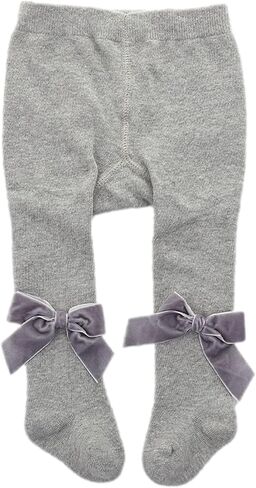 MBMSHEGH Newborn Baby Girls Cotton Tights Princess Bowknet Pantyhose Baby Spring Autumn Stocking Trousers 0-3Y in Saudi Arabia