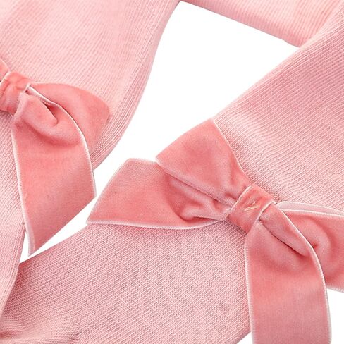 MBMSHEGH Newborn Baby Girls Cotton Tights Princess Bowknet Pantyhose Baby Spring Autumn Stocking Trousers 0-3Y in Saudi Arabia