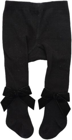 MBMSHEGH Newborn Baby Girls Cotton Tights Princess Bowknet Pantyhose Baby Spring Autumn Stocking Trousers 0-3Y in Saudi Arabia