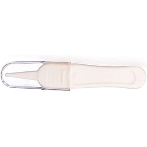 BESPORTBLE 2Pcs Safe Clean Clip Tweezers Nose Navel Cleaner for Nostrils Cleaning Tool Essential Care Gadget White
