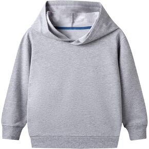 Pullover Hoodie Infant Long Sleeve Hooded Sweatshirt Boy Girl Basic Solid Sports Tops Fall Winter Outfit