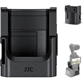 Cold Shoe Mount for DJI Osmo Pocket 3,Pocket 3 Expansion Adapter with Cold Shoe Port & Foldable Action Foot & 1/4" Screw Hole Fits Most DSLR Mirrorless Camera Hot Shoe Mount Achieve Dual Camera Setup