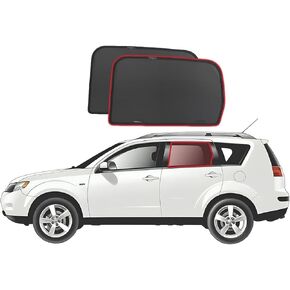 for Mitsubishi Outlander 2nd Generation | Peugeot 4007 | Citroen C-Crosser Car Rear Window Shades (CW/XG/XH; 2006-2012)