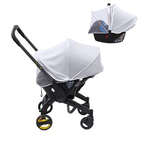 Sun Shade for Doona, Baby Car Seat Cover with Sunshade UV Protection, Summer Mosquito Net for Carseat, Breathable Lightweight Canopy Covers for Girls Boys