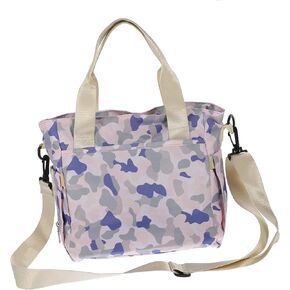 Toyvian Huge Diaper Bag Fashionable Storage Tote Ergonomic Shoulder Straps for Travel and Daily Use Easy to Clean for Moms The Go Camouflage