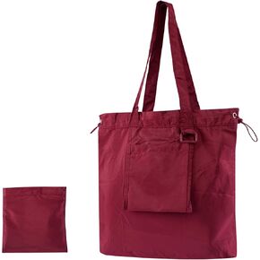 Multifunctional drawstring shopping bag large capacity shoulder bag handbag storage bag