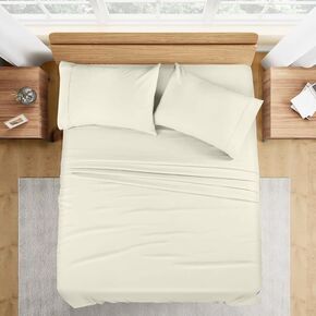 Crib Size 600 Thread Count 100% Pima Cotton 4-Piece Sheet Set, Sateen Weave, with 18-21 Inch Deep Pocket Snug Fit (Navy Blue Solid)