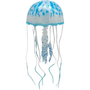Fluorescence Jellyfish Aquarium Decorations for Large Small Fishtank Glowing Jellyfish Toy for Fish Tanks