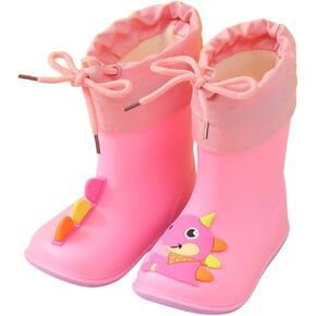 Girls Mukluk Boots Plush Children Water Shoes EVA Soft Outdoor Kids Rain Boots