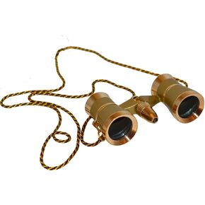Music Opera Glasses/Gold Opera Glasses with String