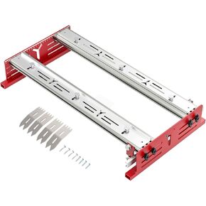 Bench Top Board Mill XL, 24 Inch Capacity, Router Sled For Flattening & Surfacing Cutting Boards, Glued-Up Panels,Multifunctional Woodworking Fixture Limit Block Set