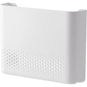 Wall Mounted WiFi Router Storage Box, 10x7x2 Inch ABS Router Hider, Easy Install WiFi Box Hider, Cable Management for Home, Office, Living Room Decor