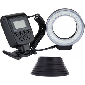 ضوء حلقة LED الماكرو لـ Sony Alpha A6000 / A6300 / A6500 / A6600 / A6700