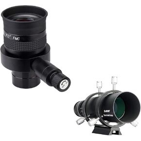 SVBONY SV152 Reticle Eyepiece 1.25 Inch Crosshair Eyepiece Bundles with SVBONY SV106 Guide Scope 60mm Multi-Use Finder Scope