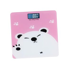 BESPORTBLE Digital Weight Scale for Adults and Pets Capacity Electronic Scale with Detection Accurate Measurement for Newborns Cats and Dogs Bear Design