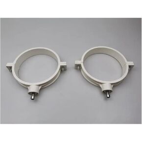 75-250mm Ring Hoop Tube Bracket for Refraction Reflection Astronomical with Plate(Inner Diameter 180mm)