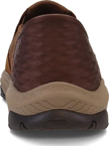 Skechers USA Men's Men's Craster-Lanigan Hands Free Slip-in Moccasin, Brown, 11.5 in Saudi Arabia