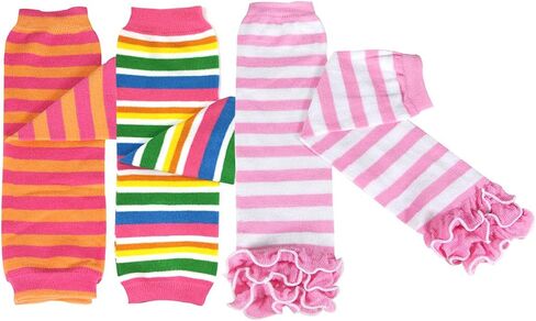 allydrew 3 Pack Leg Warmers in Various Styles for Babies and Toddlers in Saudi Arabia
