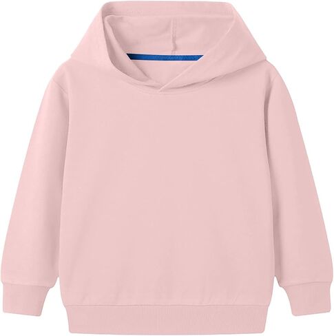 Pullover Hoodie Infant Long Sleeve Hooded Sweatshirt Boy Girl Basic Solid Sports Tops Fall Winter Outfit in Saudi Arabia