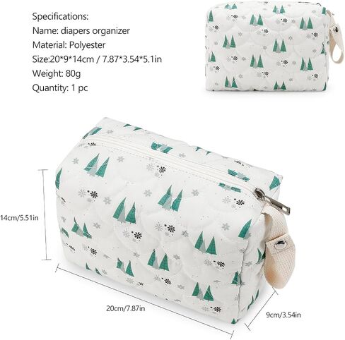 Lmbabter Baby Stroller Storage Bag Diaper Bag Infant Carriages Diaper Organizer Pouches Cotton Mommy Bag for Outdoor (Rainbow) in Saudi Arabia