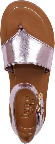 Franco Sarto Women's Ruth Ankle Strap Thong Flat Sandal in Kuwait