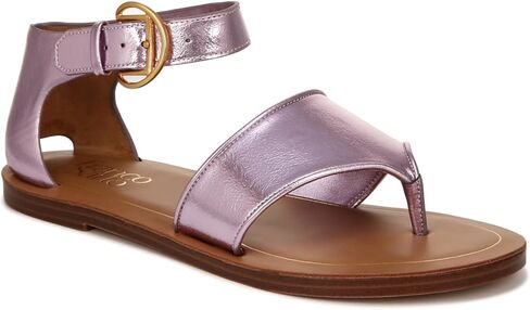 Franco Sarto Women's Ruth Ankle Strap Thong Flat Sandal in Kuwait