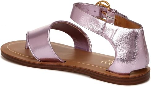 Franco Sarto Women's Ruth Ankle Strap Thong Flat Sandal in Kuwait