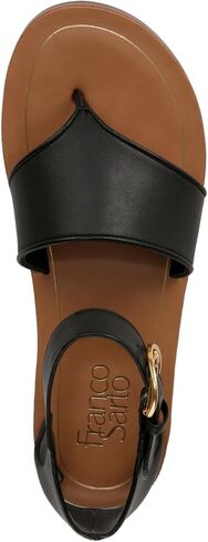 Franco Sarto Ruth Ankle Strap Thong Flat Sandals in Kuwait