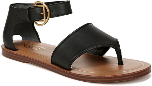 Franco Sarto Ruth Ankle Strap Thong Flat Sandals in Kuwait