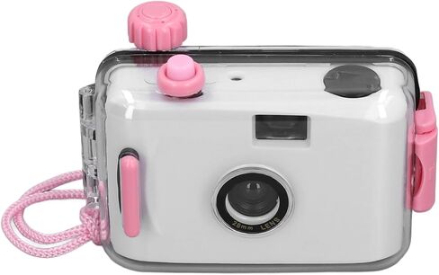 35MM Film Camera, Case, Shutter Speed 1/100s F/9 28MM Lens for Snorkeling, Waterfalls, Lakes, Beaches with 1/100s Reusable Film Camera, Small & Lightweight Design in Saudi Arabia