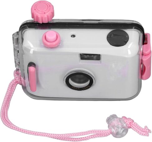 35MM Film Camera, Case, Shutter Speed 1/100s F/9 28MM Lens for Snorkeling, Waterfalls, Lakes, Beaches with 1/100s Reusable Film Camera, Small & Lightweight Design in Saudi Arabia